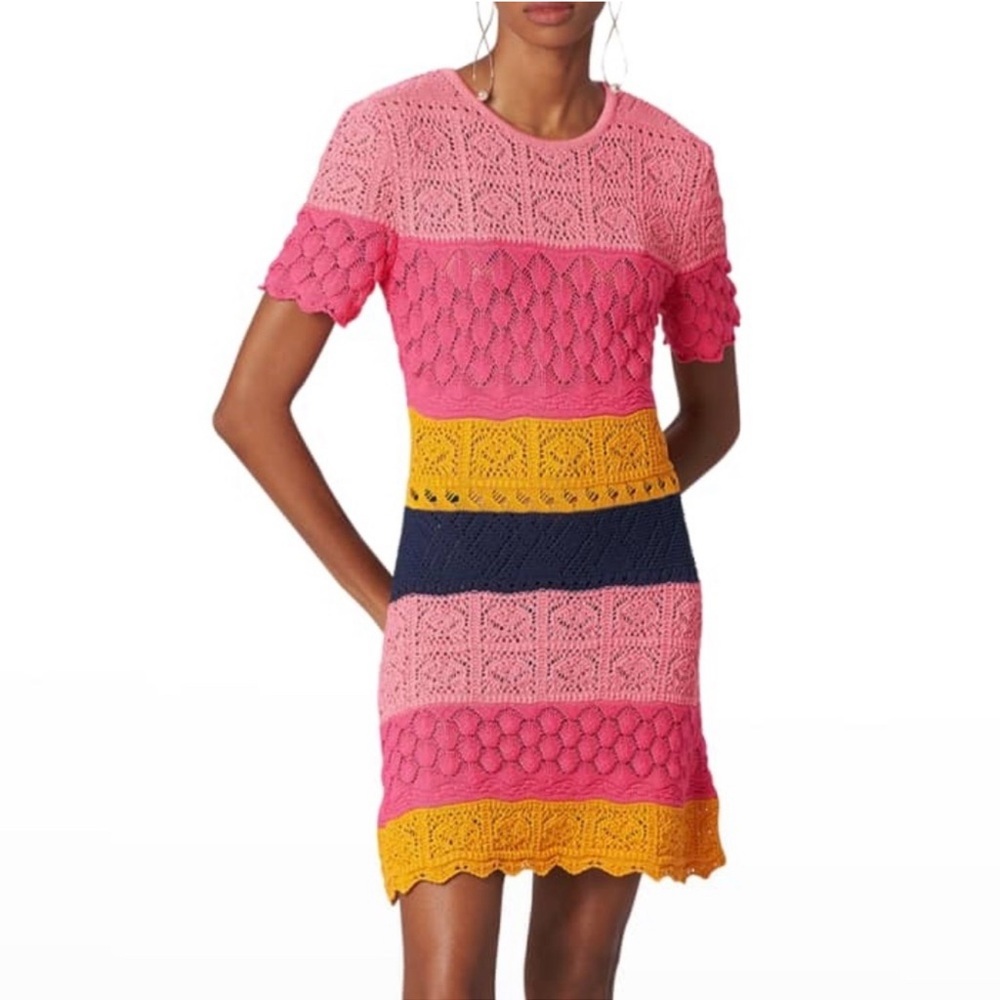 Colorful Crochet Dress